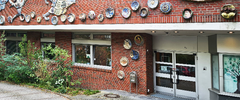 Schule am Tegeler Forst, Ergänzende Förderung und Betreuung, Schulgebäude